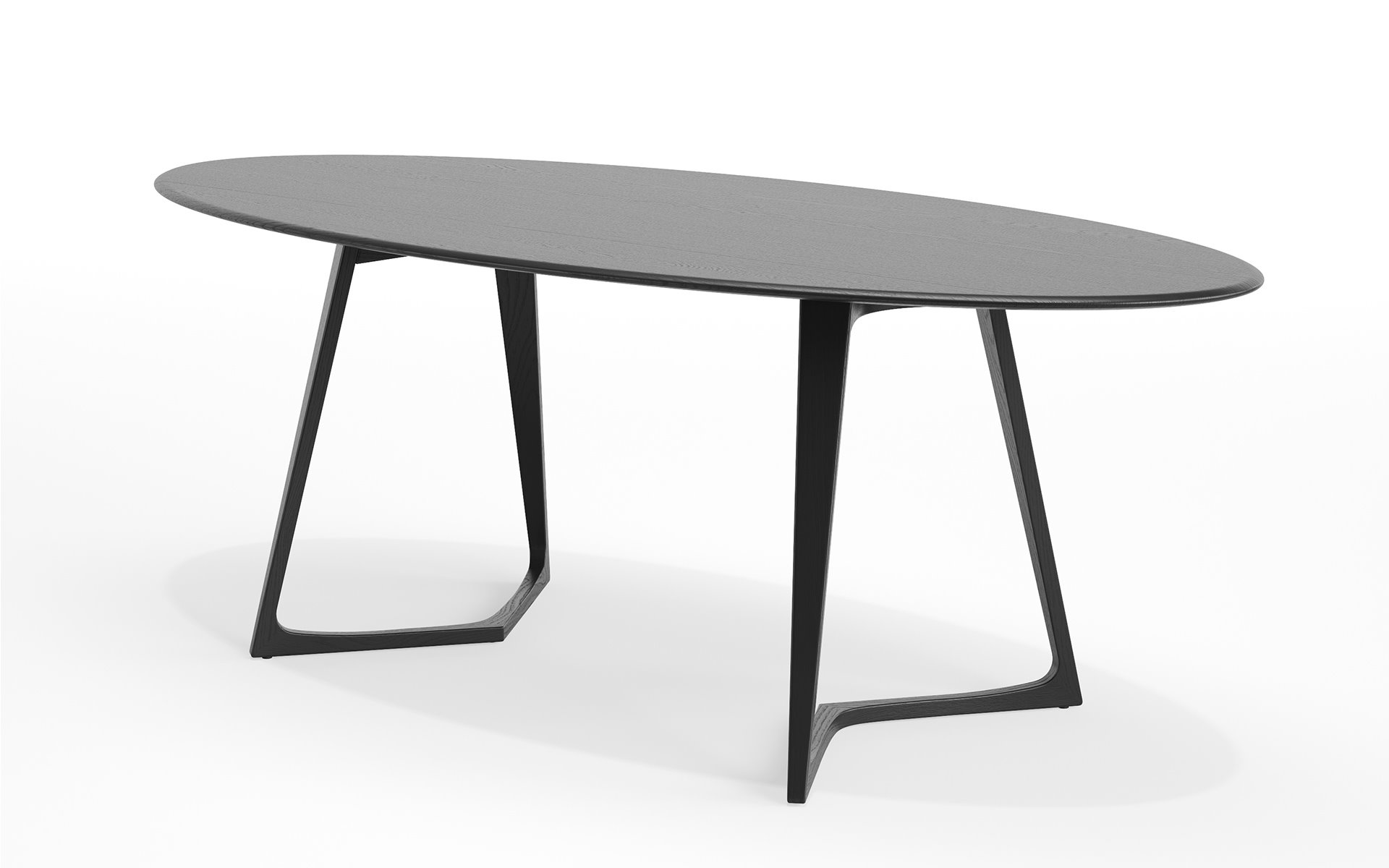 BedHabits Twist Oval Graphite Black 03